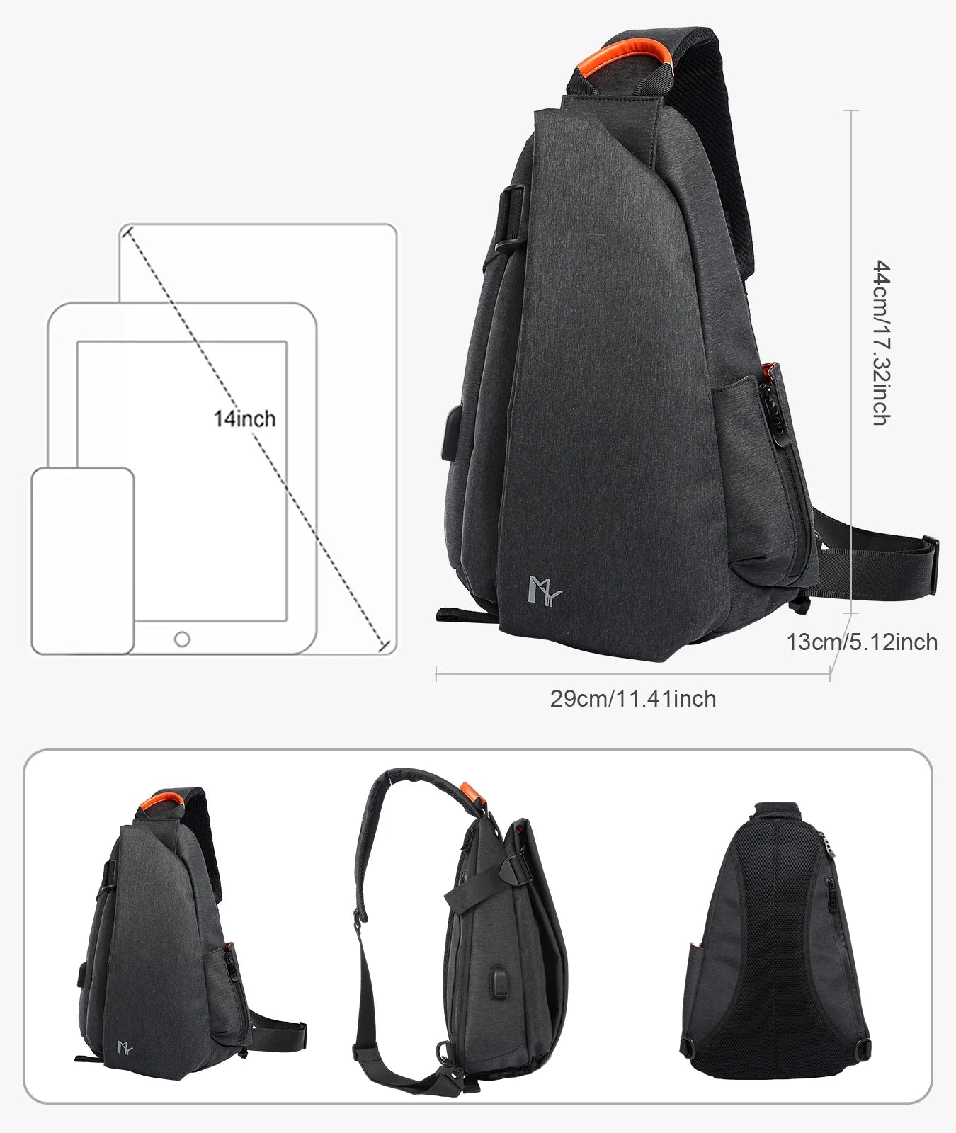 Solo Unique ™ Sling Crossbody Bag  2nd version